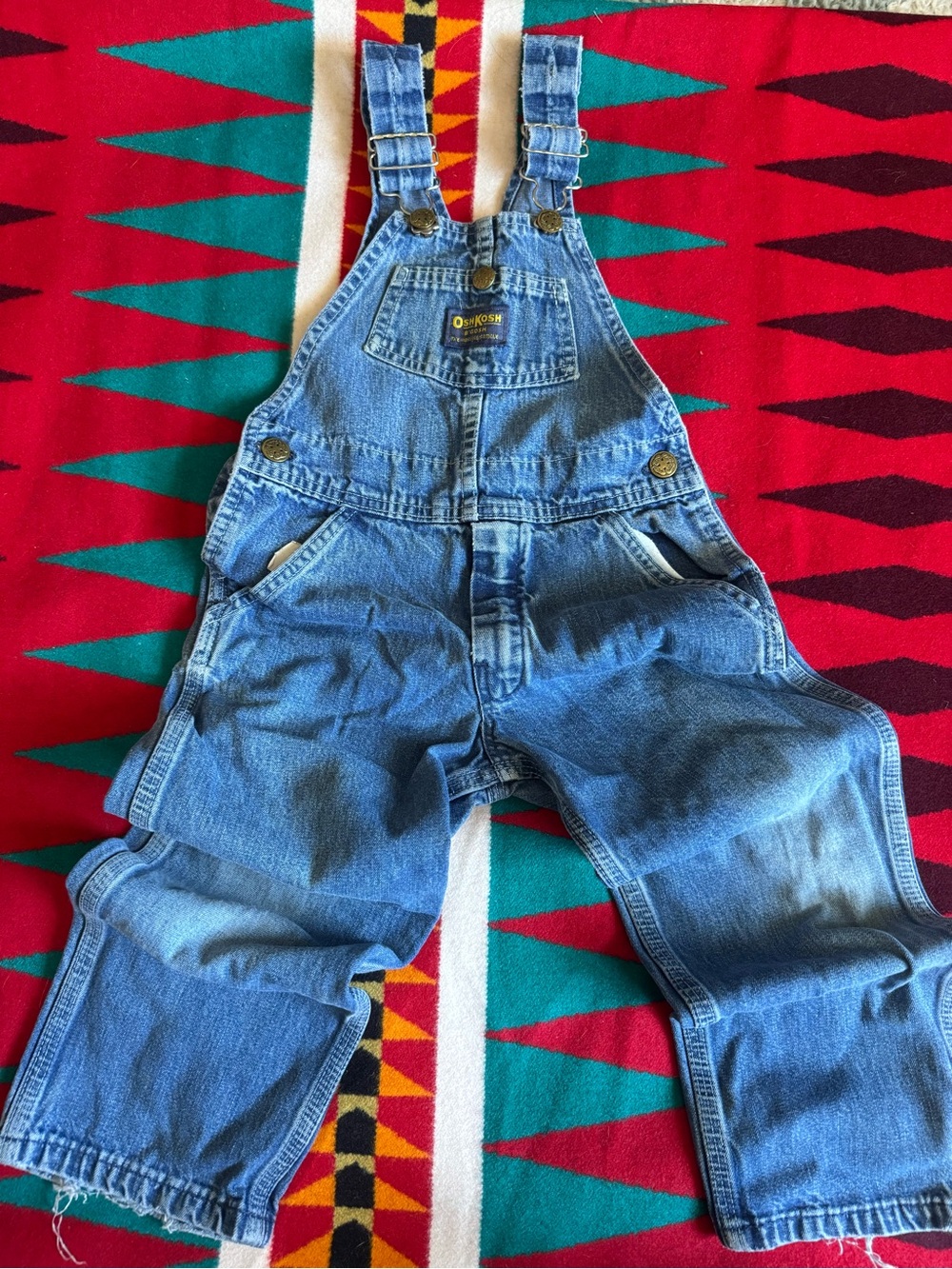 Vintage OshKosh B'gosh Classic Blue Denim Overalls